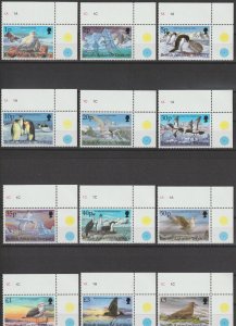 BRITISH ANTARCTIC TERRITORY 1998 SG 290/301/ MNH Cat £45