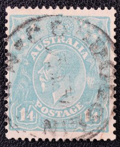 Australia #124 From 1932 USED VF SOTN WM#228 Very Nice Stamp!