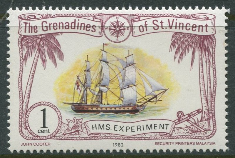 STAMP STATION PERTH Grenadines #222 Ships Pictorial Definitive MNH 1982