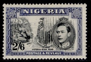 NIGERIA GVI SG58ab, 2s 6d black & deep blue, M MINT. Cat £60.