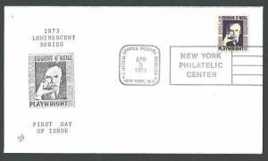 #1294a Tagged FDC $1.00 O'Neill Cacheted 
