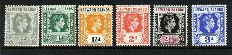 Leeward Islands 120-5 MNH King George VI