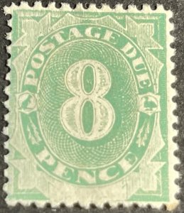AUSTRALIA # J7-MINT/HINGED---POSTAGE DUE---1902