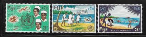 Fiji 1968 WHO 20th anniversary Sc 257-259 MNH A2820