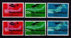 Netherlands 1968 Dutch Aviation Anniversaries Set [Unused / Used]