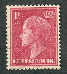 Luxembourg #254 used single