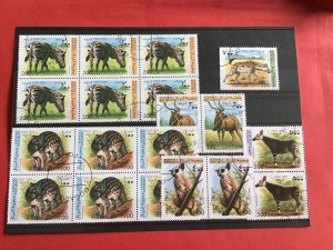 Wild Animals Cancelled Stamps R39213