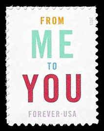 PCBstamps  US #4978 {49c}From Me To You, MNH, (20)