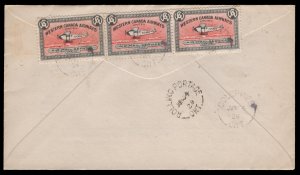 CL40 1928 Rolling Portage to Gold Pines, stri of three. 