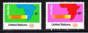 United Nations 240 -241  -  FVF MNH