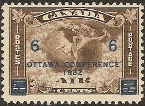 Canada 1932 Ottawa Conference Air Mail Mint LH OG