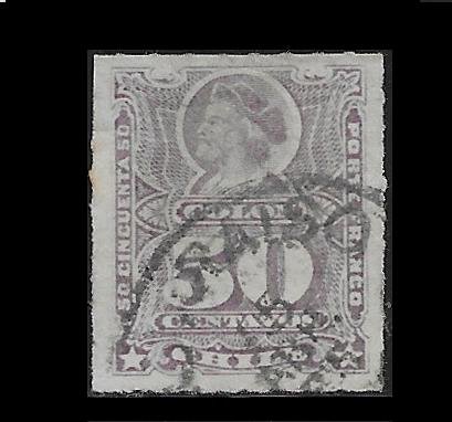 Chile 34 used 2018 SCV $27.50  - 5244