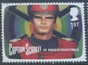 GREAT BRITAIN 2011 GERRY ANDERSON 1st CAPT.SCARLETT SG3137 USED