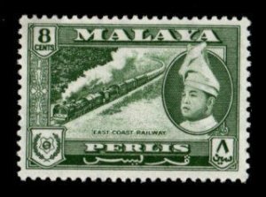 Malaya - Perlis #33 Mint