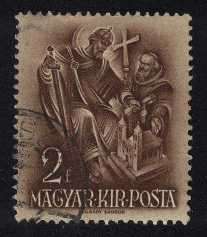 SALE Hungary 900th Death Anniversary of St Stephen 2f 1938 Canc SC#512 SG#612...