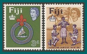 Fiji 1964 Boy Scouts, MLH 206-207,SG336-SG337