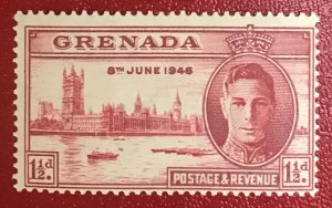 1946 Grenada Scott 143 mint CV$0.25 Lot 877 Peace issue