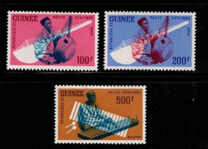 Guinea Scott C32-C34 MH* 1962 Musician set CV$13.15