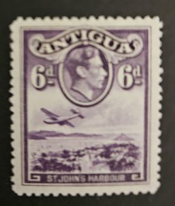 Antigua 1938 SG104 mm 6d KGVI pictorial definitive issue