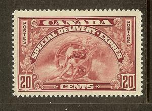 Canada, Scott #E6; 20c Special Delivery, MLH
