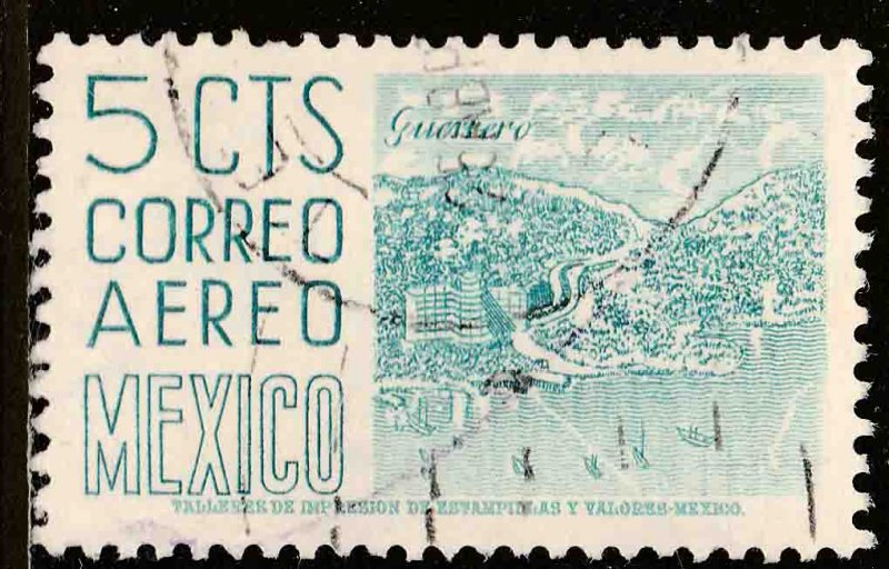 MEXICO C218, 5¢ 1950 Definitive 2nd Printing wmk 300 USED. F-VF. (647)