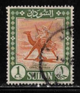 SUDAN Scott # 159 Used 1 - Postman On camel