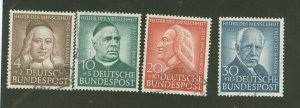 Germany #B334-337  Single (Complete Set)