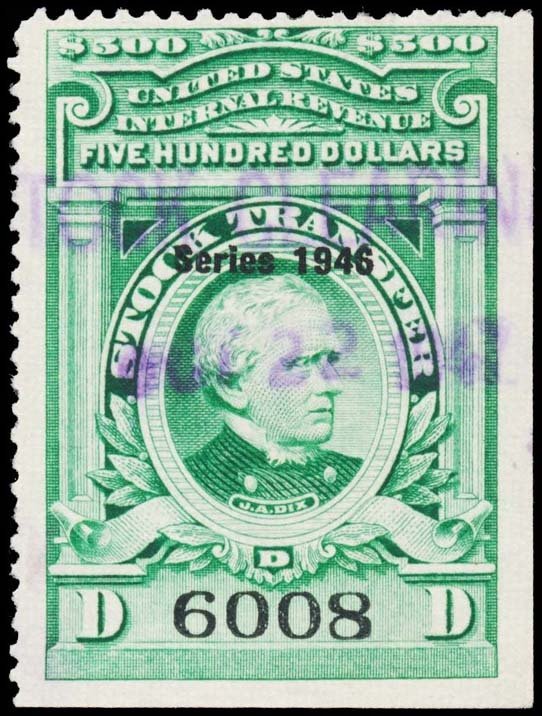 U.S. REV. DATED GREENS RD230  Used (ID # 102502)