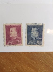 Albania  # 447-48  Used