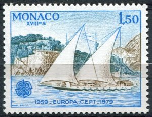 Monaco Sc#1179 MNH, 1.50f multi, Europa (C.E.P.T.) 1979 - History of the Post...