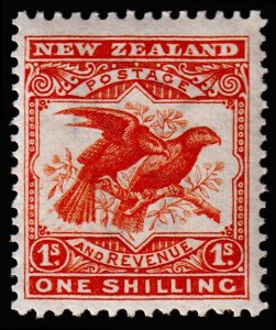 New Zealand Scott 128 (1907) Mint LH F-VF, CV $250.00 M