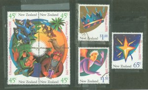 New Zealand #1058-1064 Used Single (Complete Set)