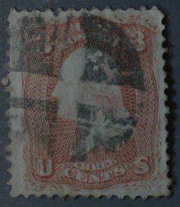 United States #65 Used FN Geometric Cancel