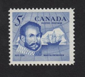 1963 = ARCTIC EXPLORER MARTIN FROBISHER = VF MNH #412 Canada q08