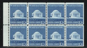 ALLY'S STAMPS Scott #1510c 10c Jefferson Memorial B/P [8] MNH F/VF [BP-11d_c1]
