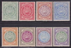 Antigua Sc# 31-38 VF-MH set nice colors cv $ 187 ! see pic !