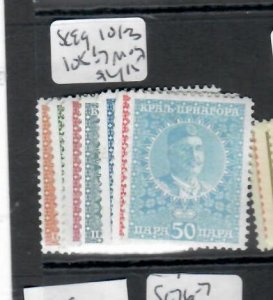 MONTENEGRO SG  99, 101-103, 105-107     MOG    PP0803H