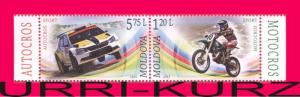 MOLDOVA 2015 Technics Auto-Moto Sports Cross Car Vehicle Motorcycle 2v Sc892-893