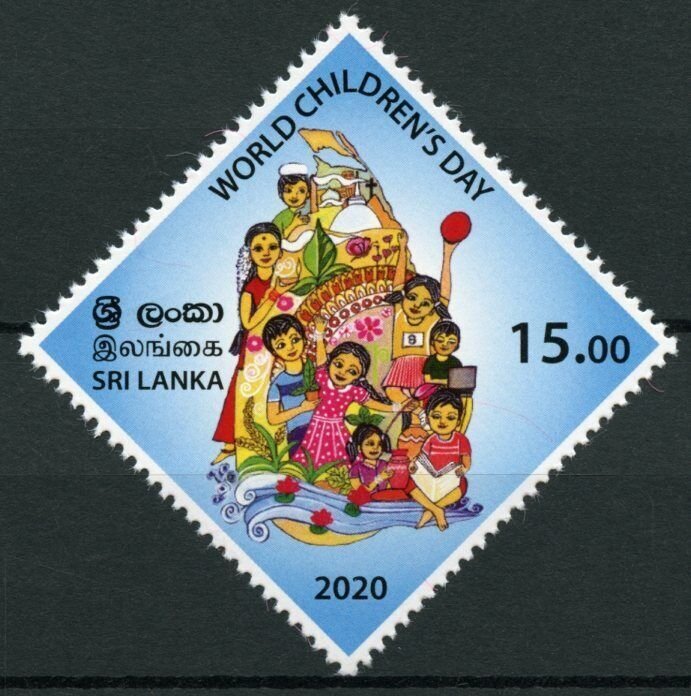 Sri Lanka 2020 MNH Cultures Stamps World Children's Day 1v Set