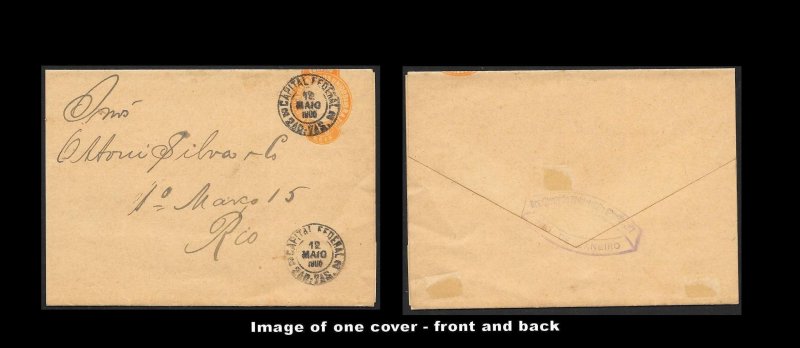 BRAZIL (115+ Pcs) Very Old Postal Stationery Collection c1880s to 1930s