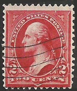 # 279b Used Red George Washington