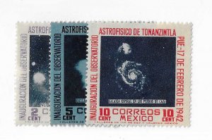 Mexico Sc #774-776  OG VF