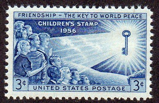 United States 1085 - Mint-NH - Children & World Peace