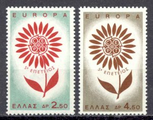 Greece Sc# 801-802 MNH 1964 Europa