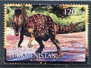 Turkmenistan 2001 DINOSAUR Stamp Perforated Mint (NH)
