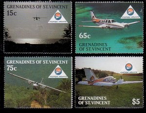 St. Vincent Grenadines 591 - 594 MNH