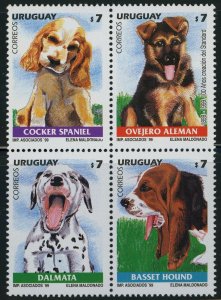 Uruguay #1810 Dogs Pets Animals Postage Stamps Latin America 1999 Mint NH