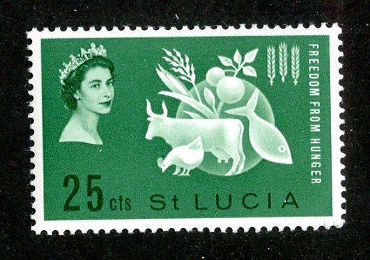 1963 St Lucia  Sc# 179 MNH** cv $0.40 ( 7968 BCXX )