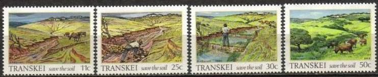 Transkei - 1985 Soil Conservation Set MNH** SG 164-167