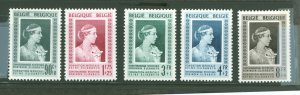 Belgium #B498-B502  Single (Complete Set)